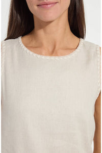 Lysse - Gabriela Embroidered Detail Blend Tank