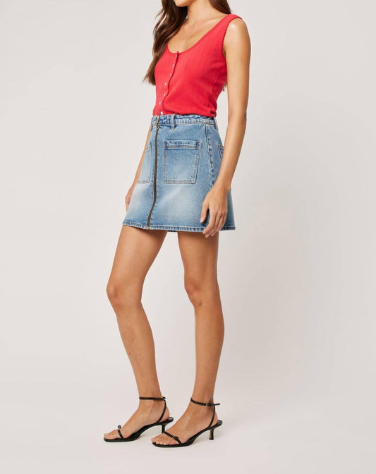 Rolla'S - A-line Mini Zip Skirt