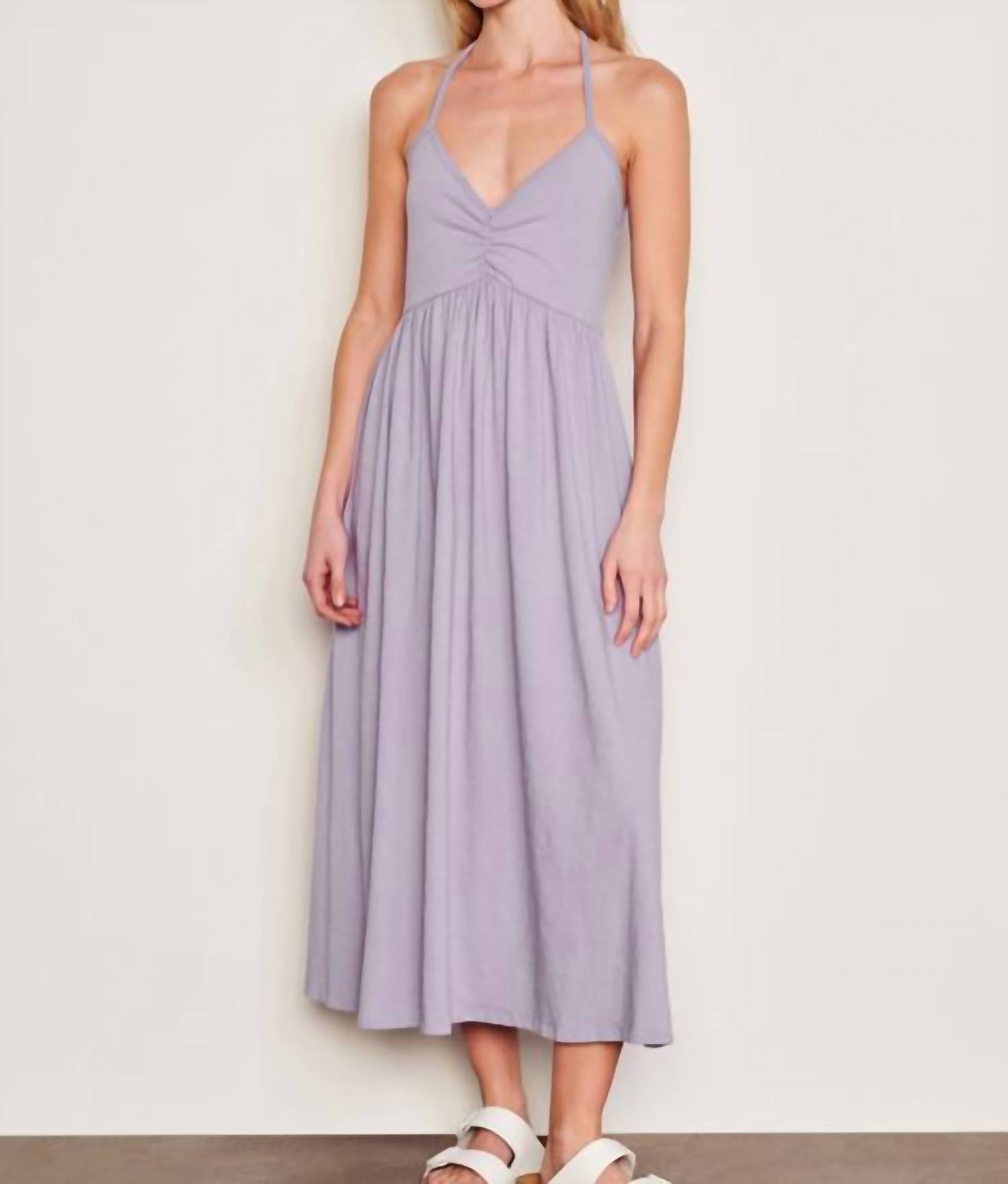 Sundry - Tie Back Midi Dress