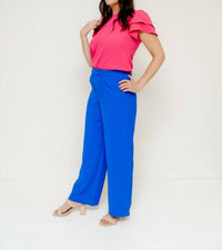Skies Are Blue - Gracie Pintuck Trouser