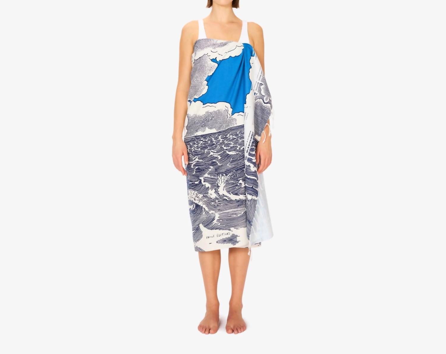 Inoui Editions - Fouta 100 Oceanique Towel