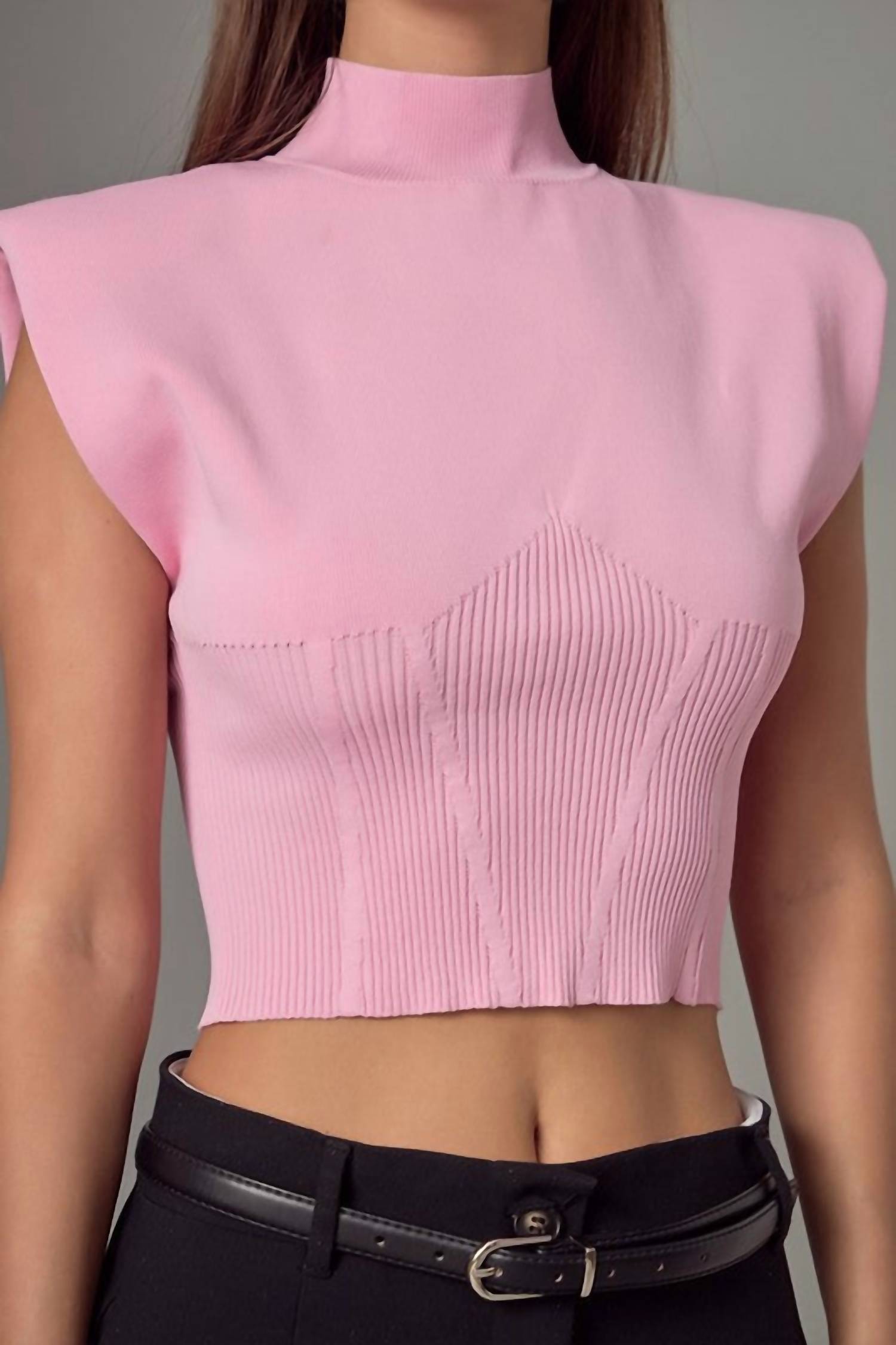 Endless Rose - Lilie Cap Sleeve Crop Top