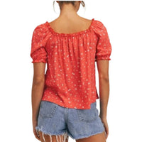 Sadie & Sage - Dear Mama Puff Sleeve Top