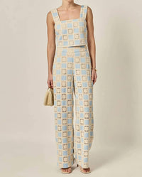 English Factory - Nashville Crochet Pant