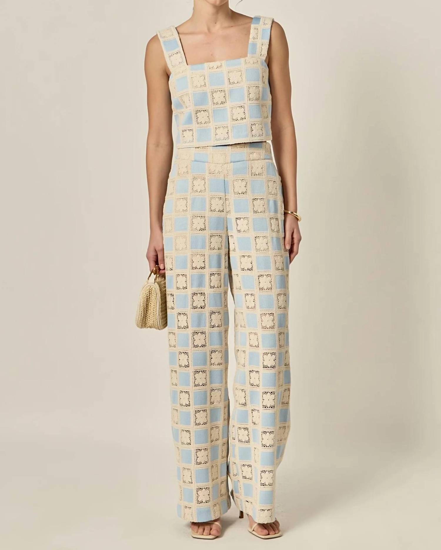 English Factory - Nashville Crochet Pant