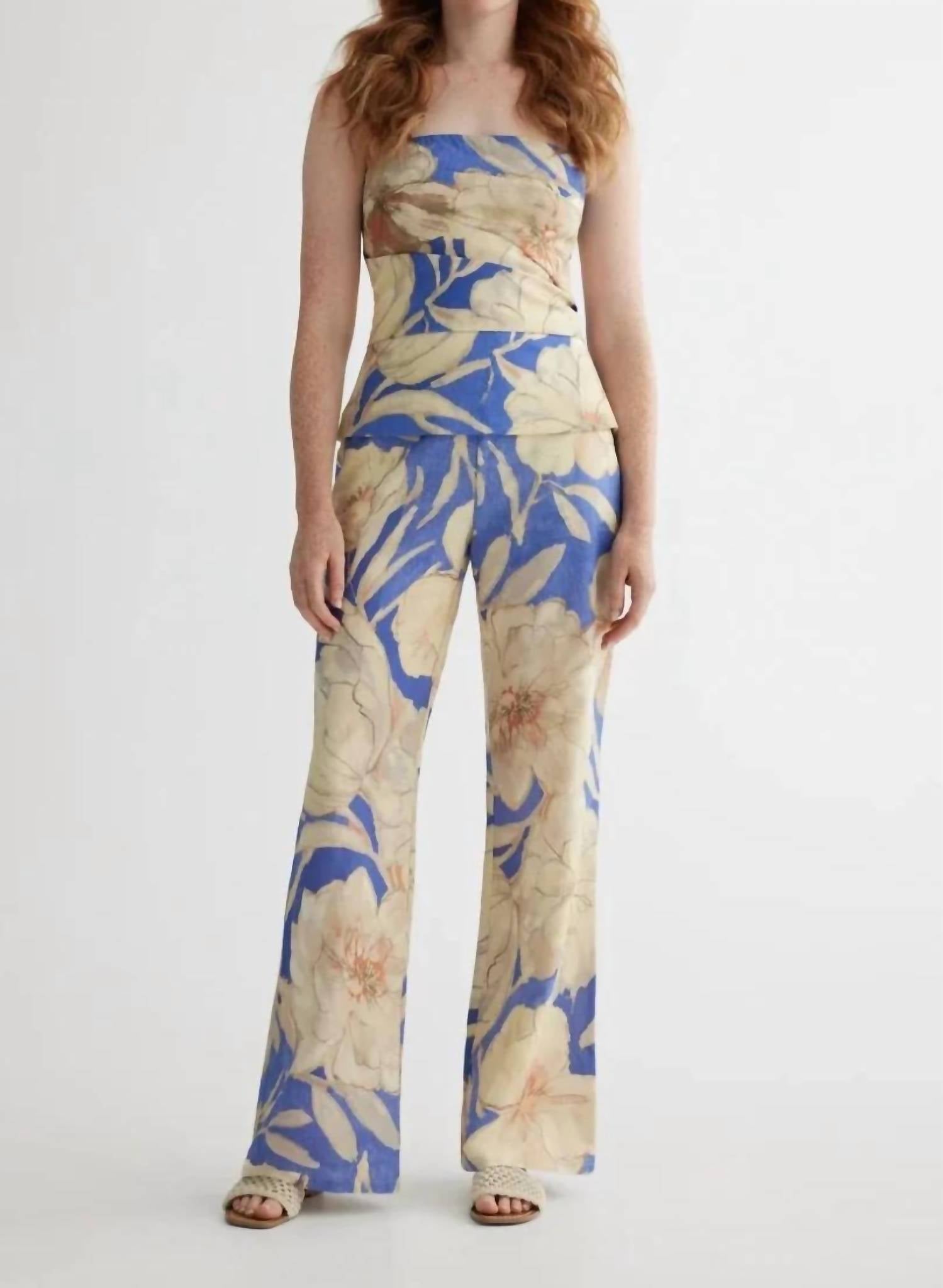 Iris Setlakwe - Floral Bustier Top
