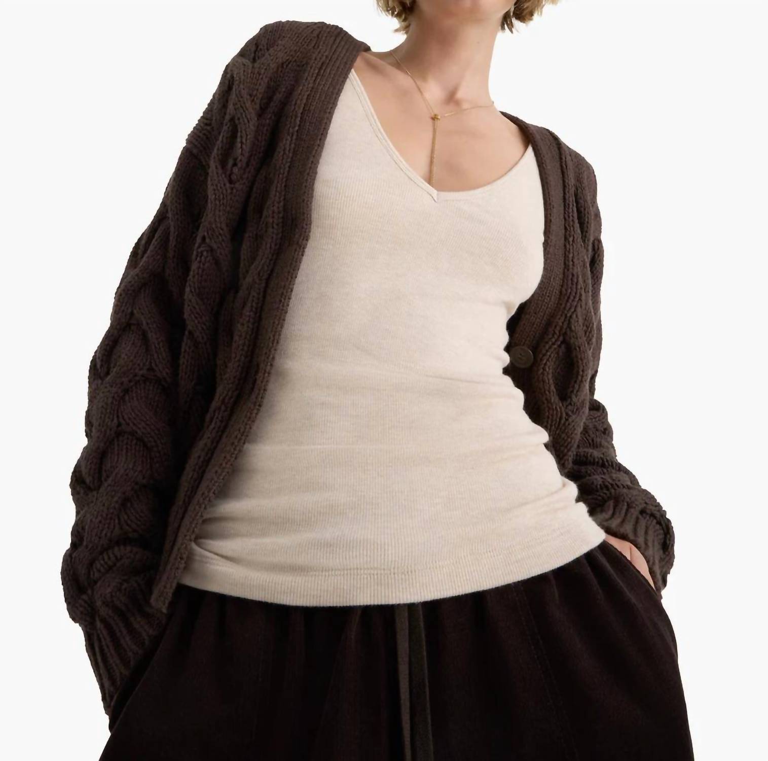 Atm - Cotton Cashmere Air Cardigan