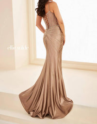 Ellie Wilde - Sweetheart High Slit Maxi Dress