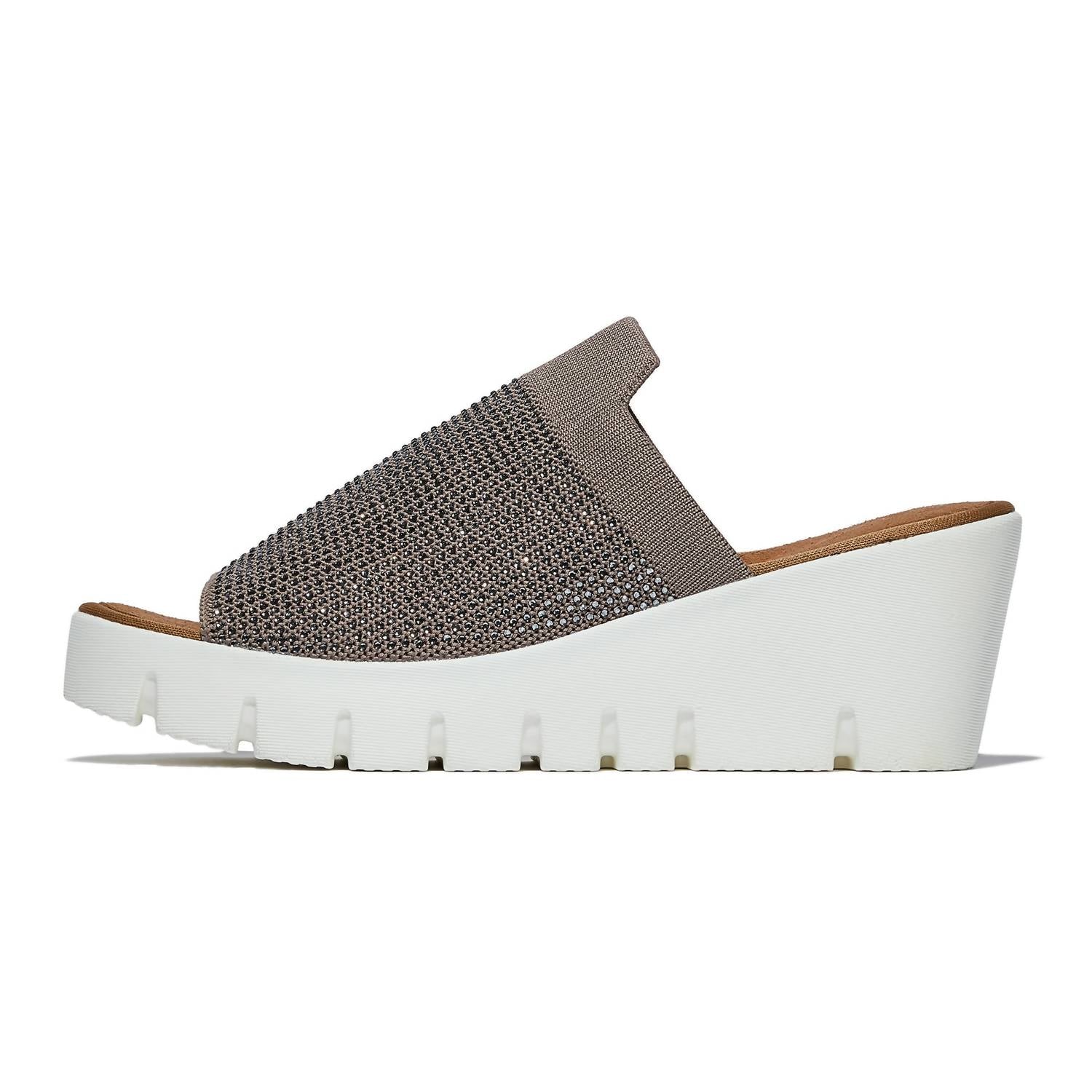 Bernie Mev - Women's Venti Crystals Slip On Sandal