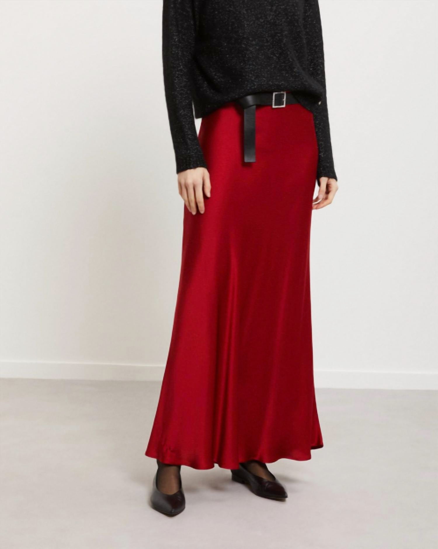 Ottod'Ame - Silky Maxi Skirt