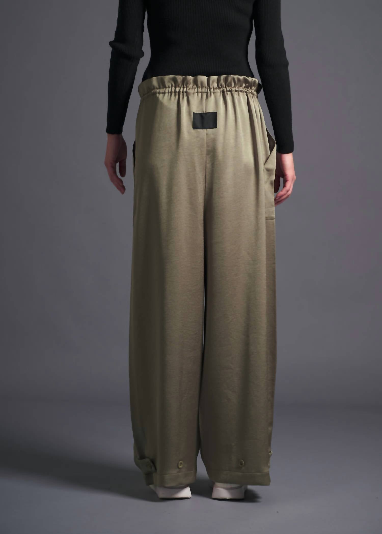 Cog The Big Smoke - Loose Wide Leg Trousers