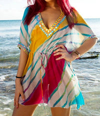 Malibutique - Indian Princess V-neck Coverups