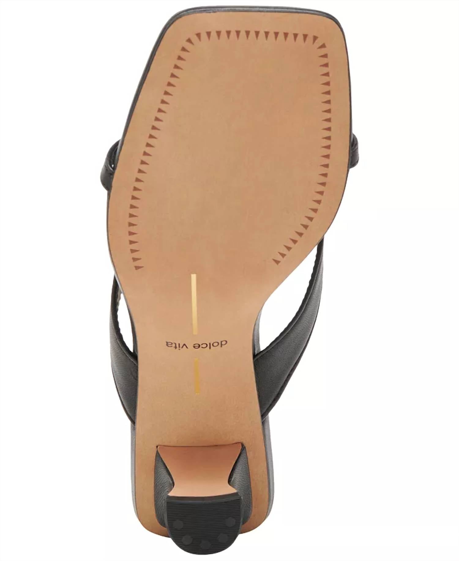 Dolce Vita - Women's Brevel Thong Low Block Heel Dress Sandals