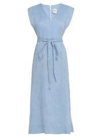 Finley - Beverly Long Linen Midi Dress