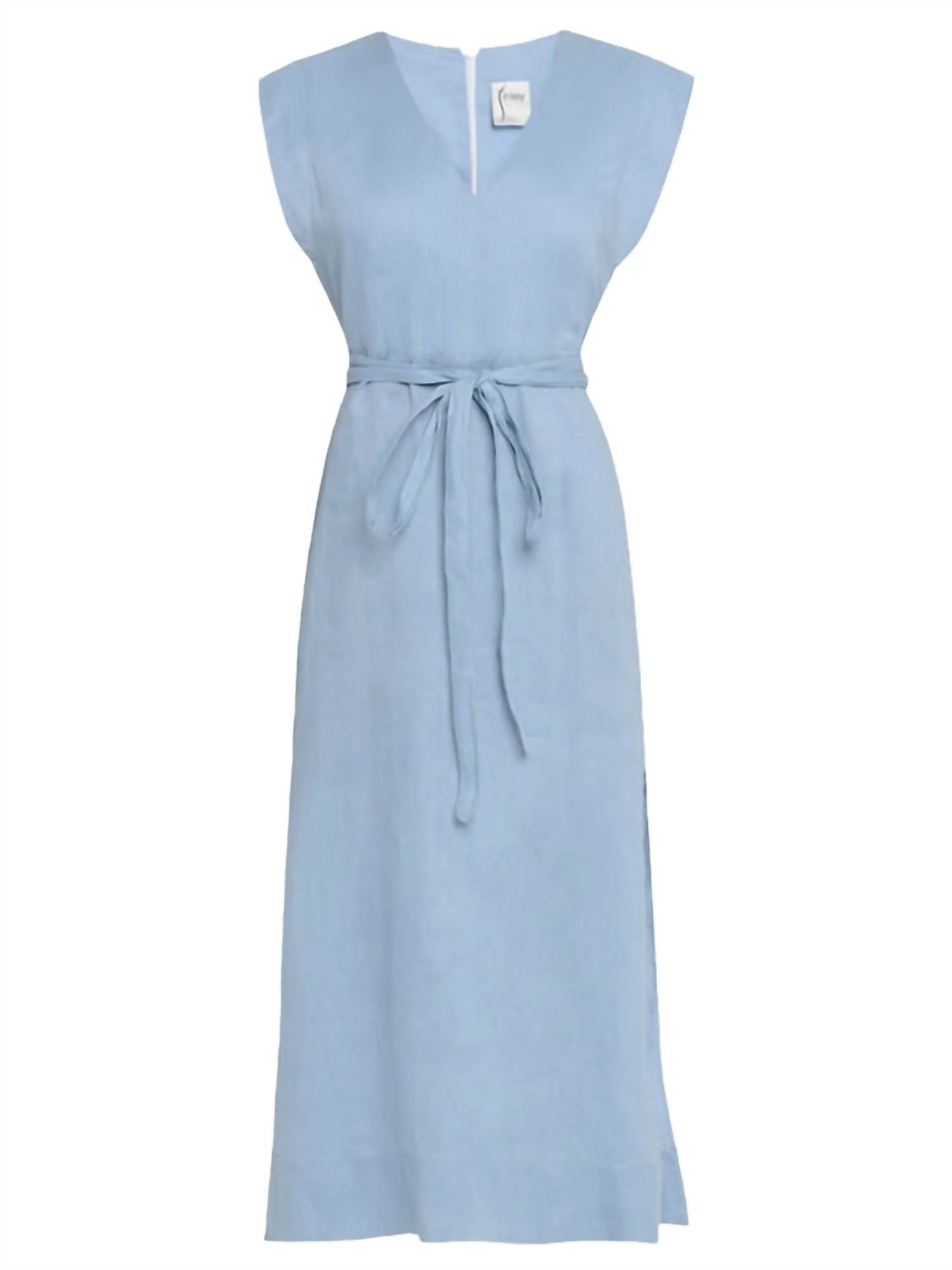 Finley - Beverly Long Linen Midi Dress