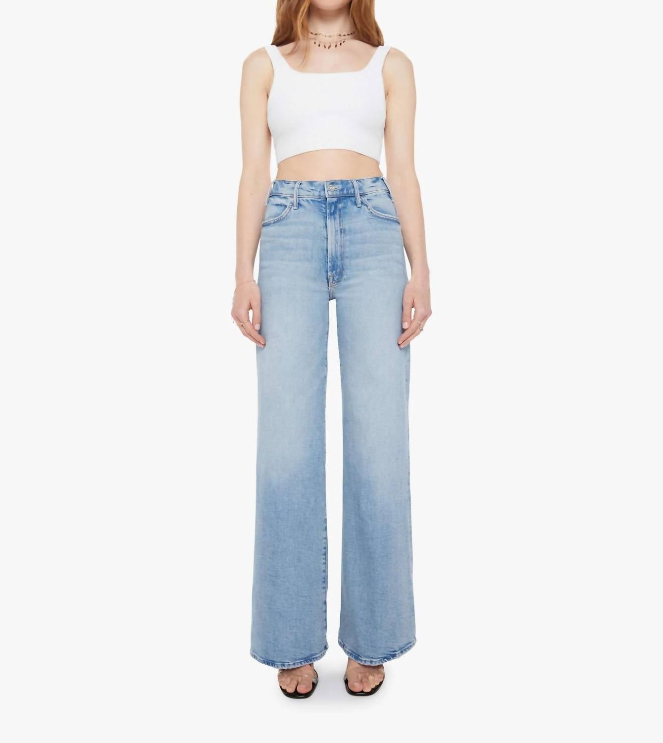 Mother - Hustler Roller Sneak Jeans