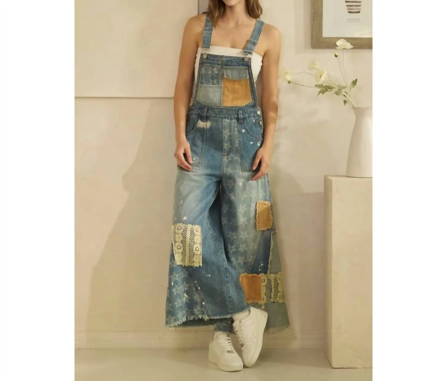 Oli & Hali - Patchwork Overalls