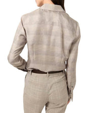 Barbara Bui - Prince of Wales printed silk shirt