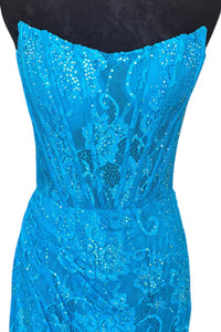 Sherri Hill - Women's Strapless Mini Dress