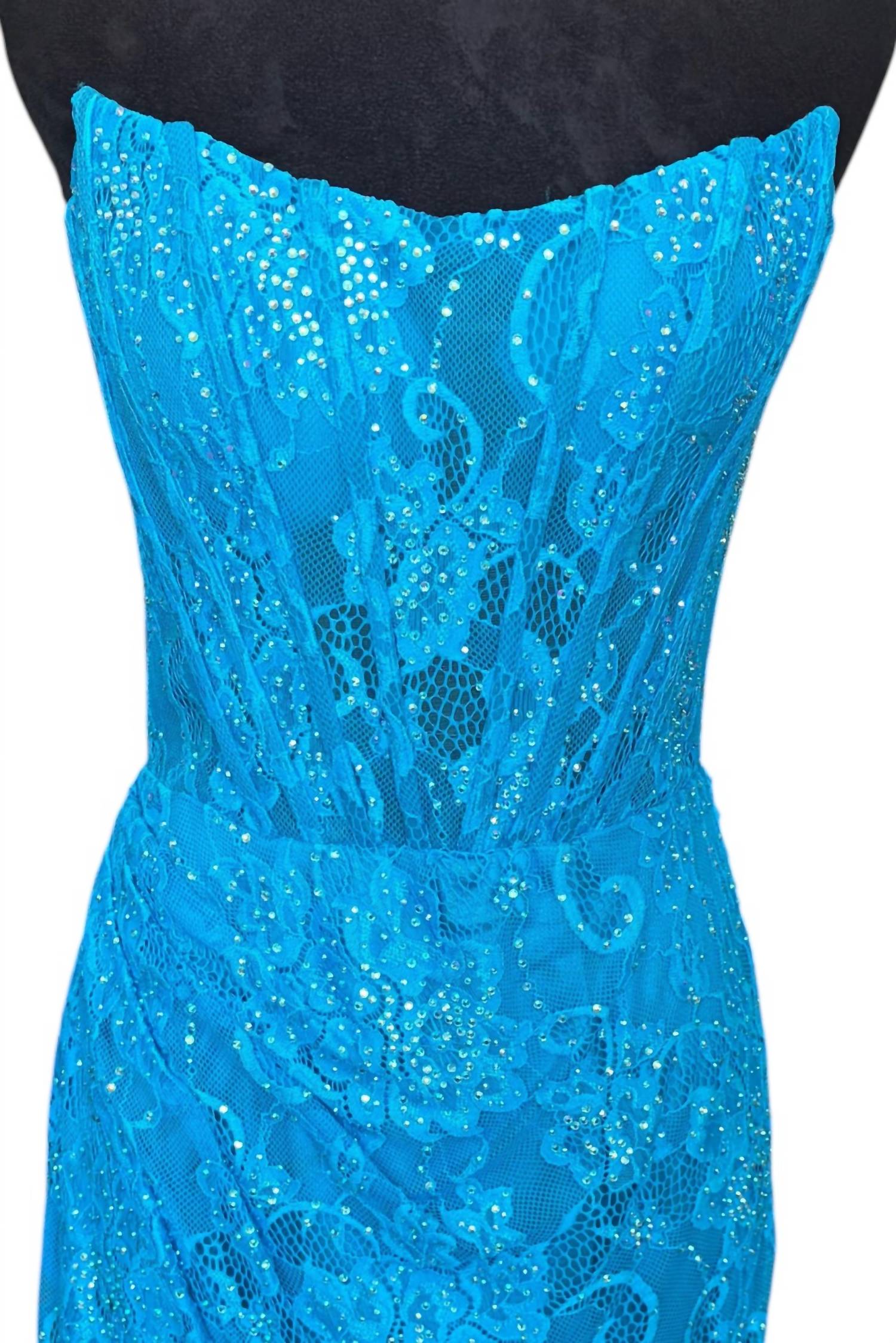 Sherri Hill - Women's Strapless Mini Dress