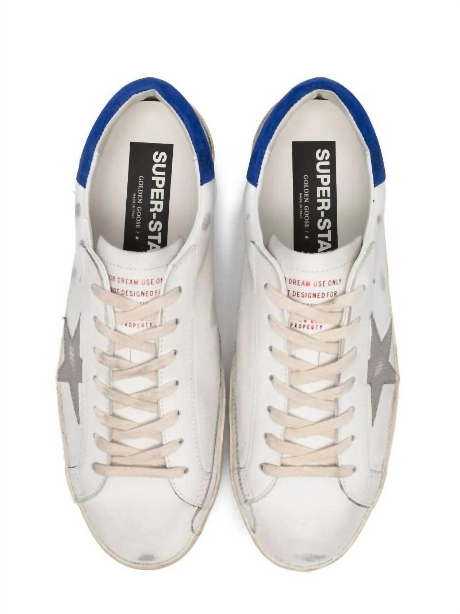 Golden Goose - Women's Mid Star Nappa Upper Toe And Spur Glitter Star Suede Wave And Heel Sneakers