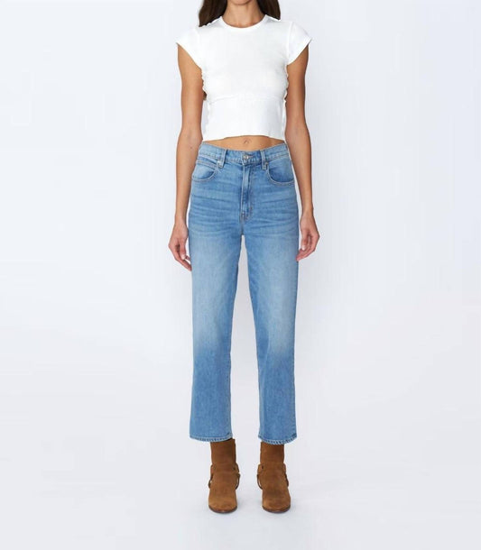 Slvrlake - London Crop High Waist Jeans