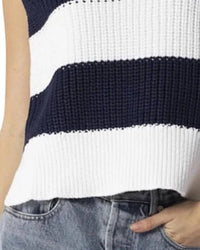 Beige Botany - Poppy Knit Vest