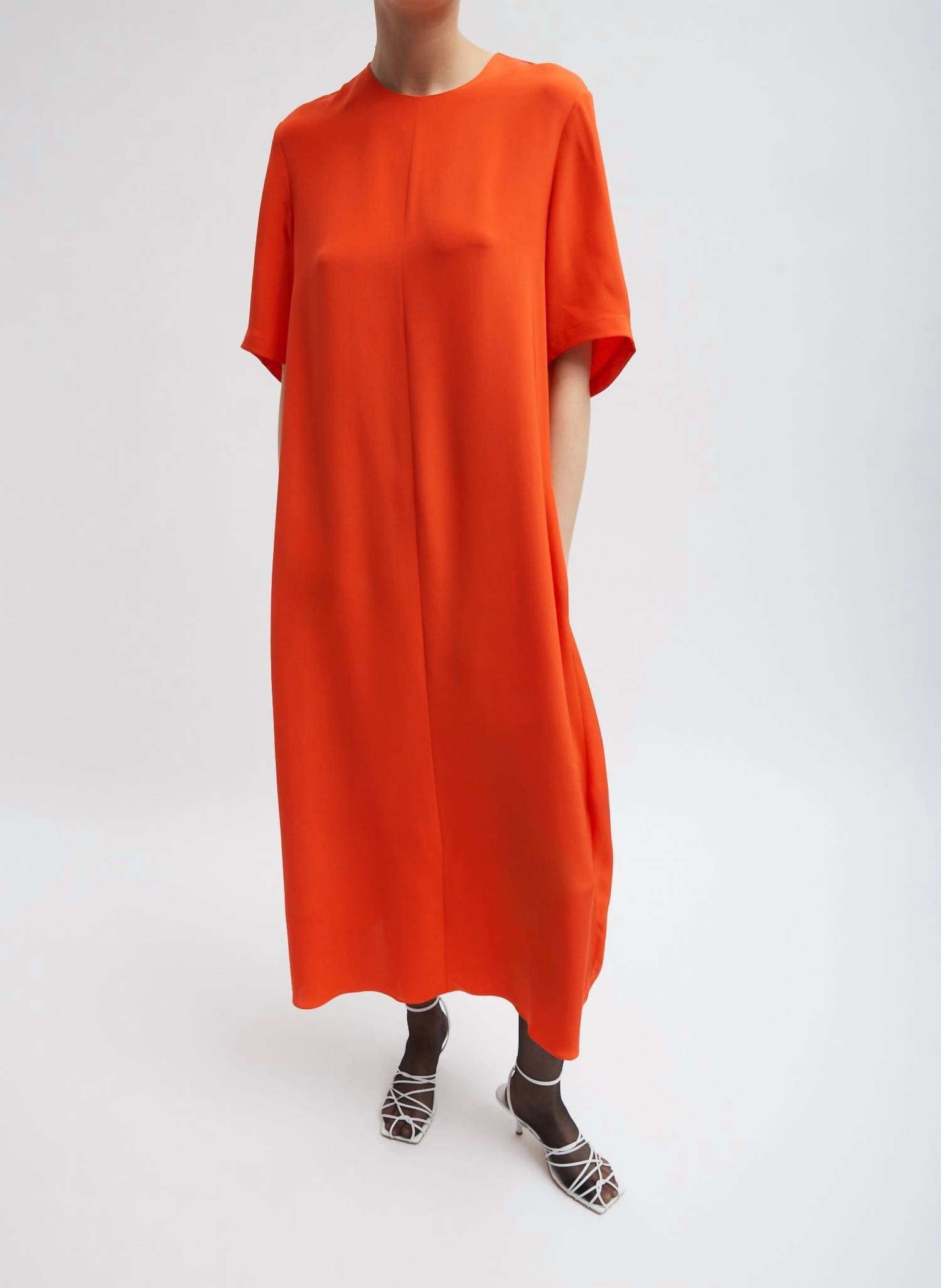 Tibi - Women's 4-ply Silk T-shirt Dress