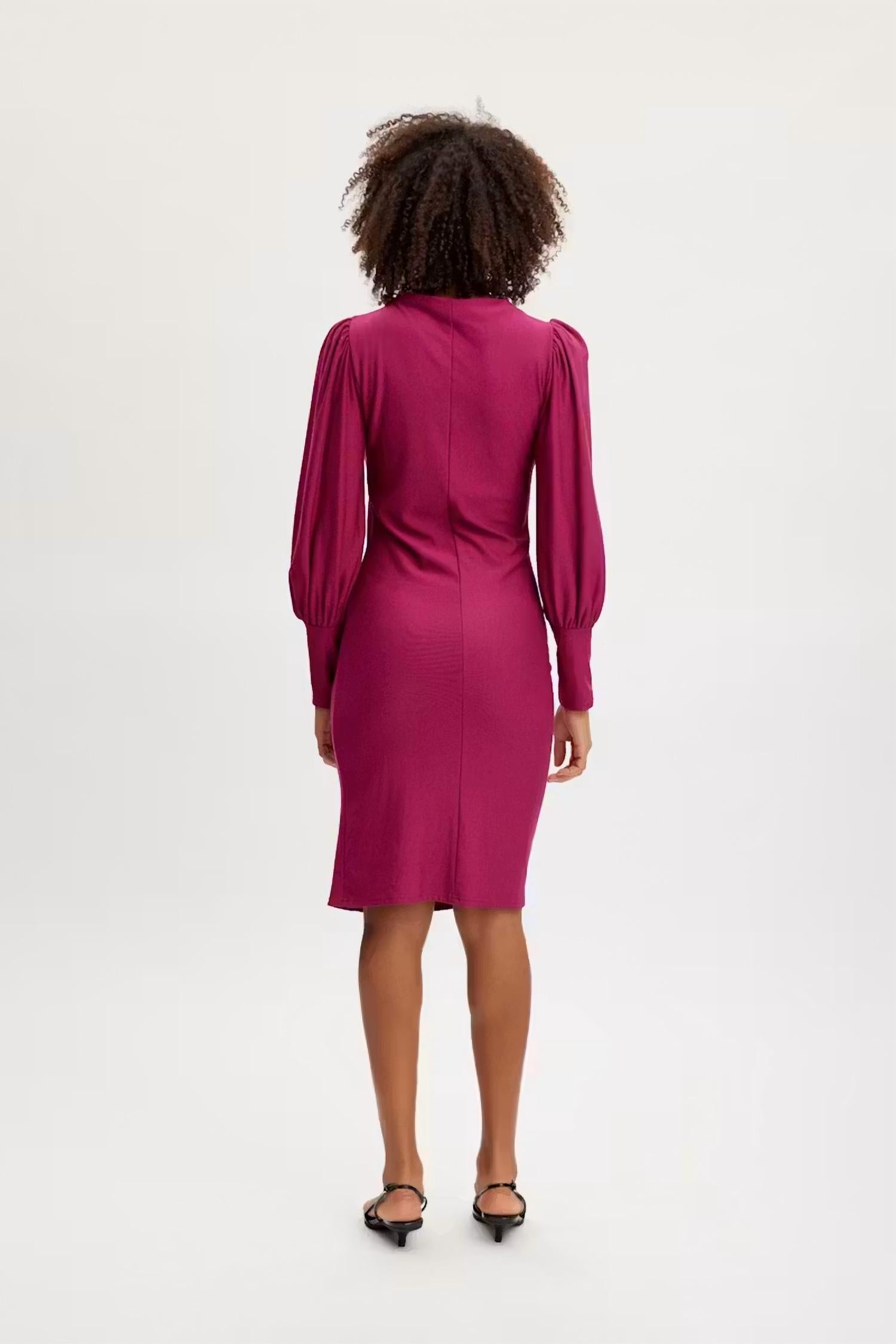 Gestuz - Rifagz Puff Fitted Midi Dress