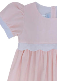 James & Lottie - Girl's Samantha Scalloped Dress