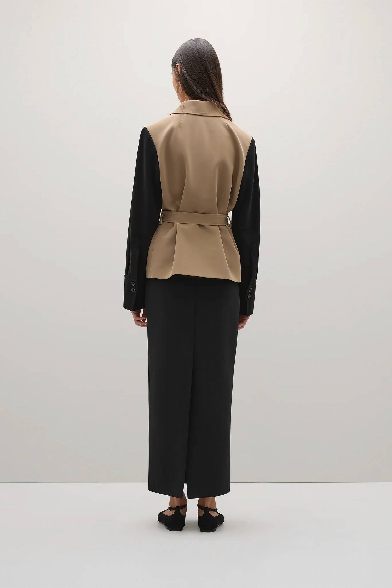 A.Emery - Harvey Contrast Sleeves Jacket