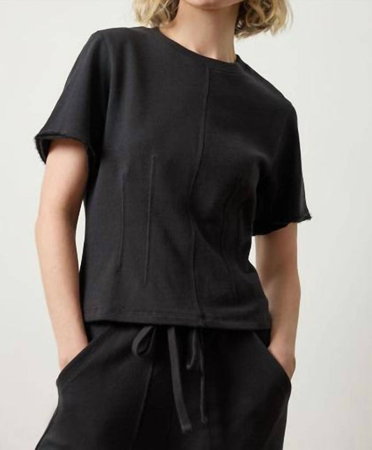 Lilla P - Darted Elbow Sleeve Tee