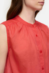 Closed - Cotton Voile Gathered Blouse