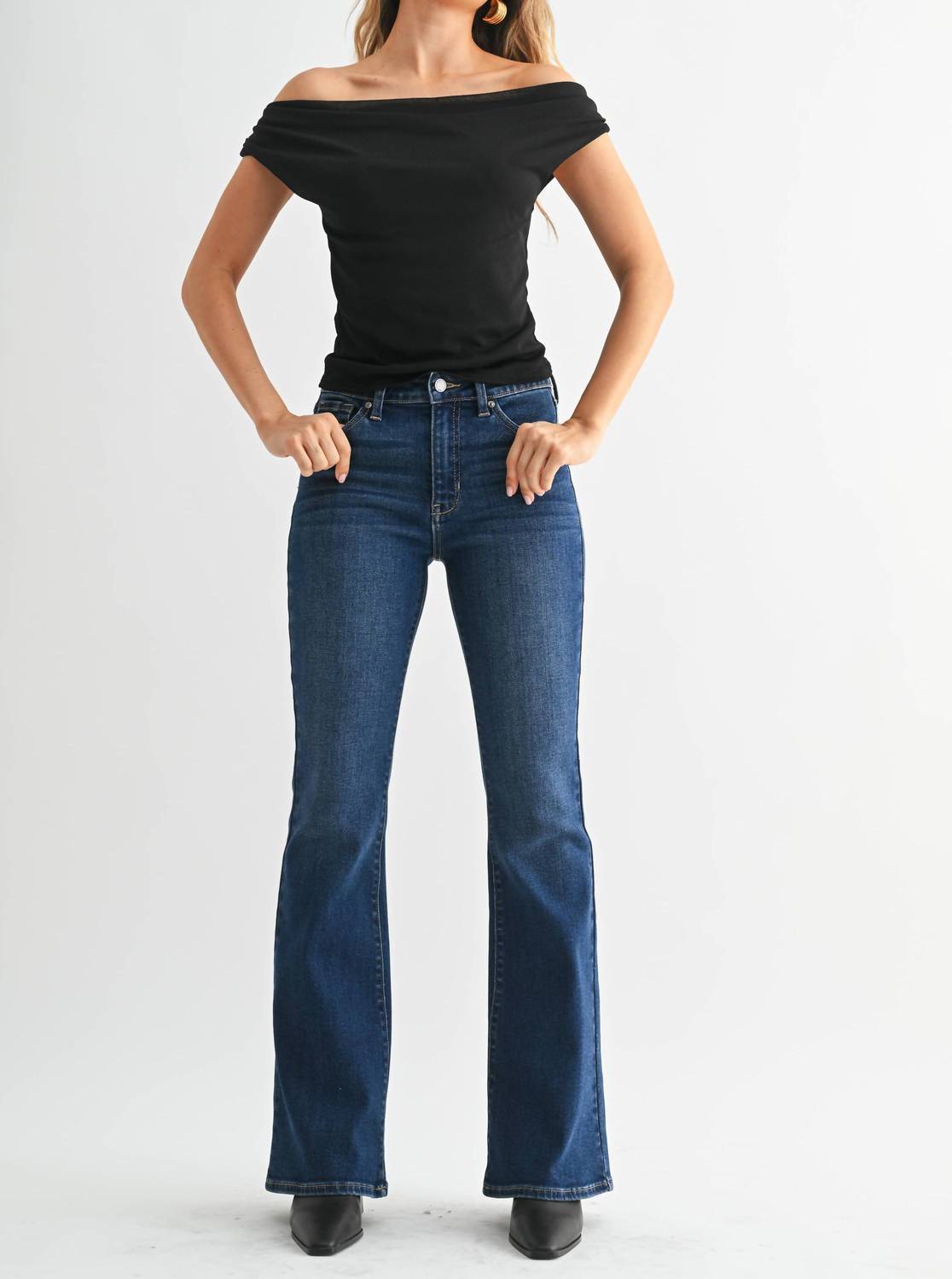 Jbd. - Mid Rise Flare Jeans