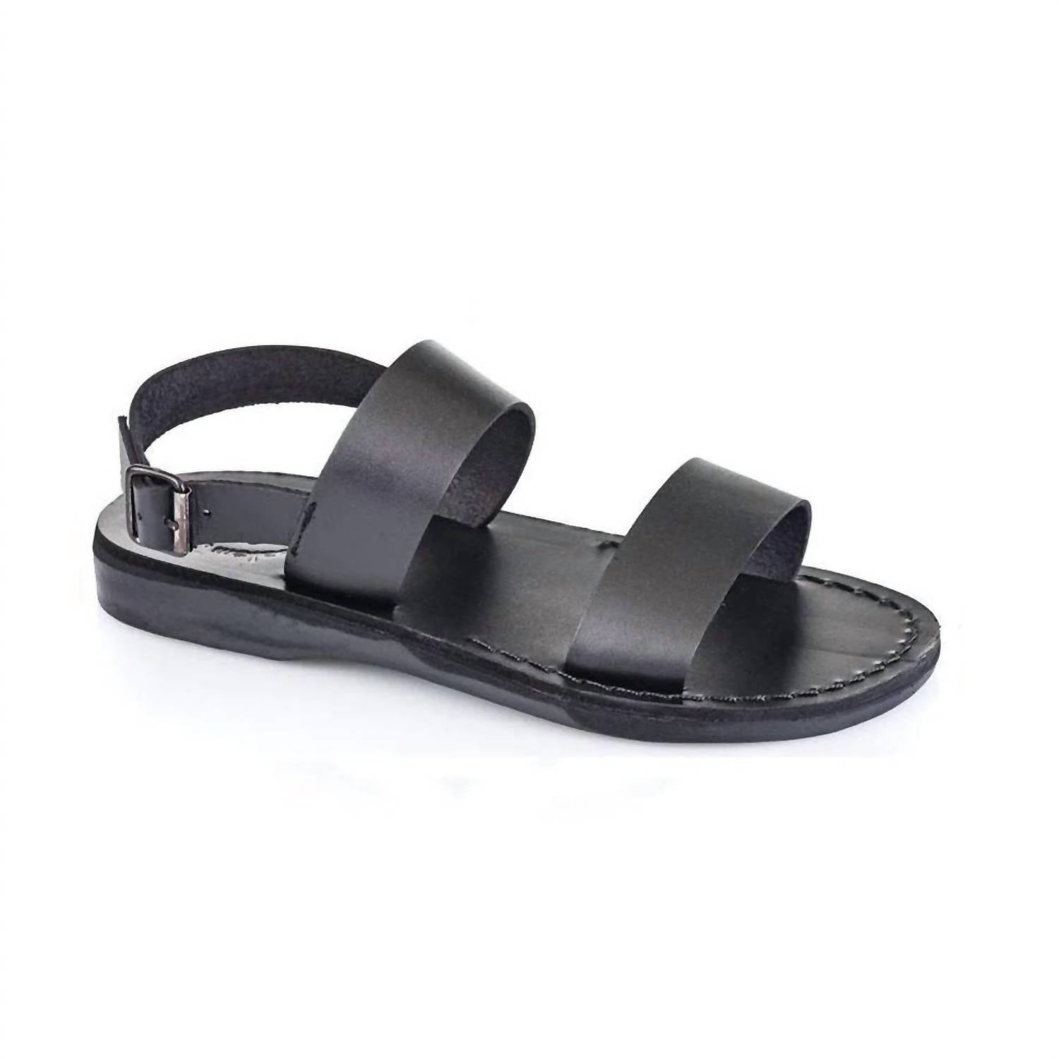 Unisex - Golan Leather Slingback Flat Sandal