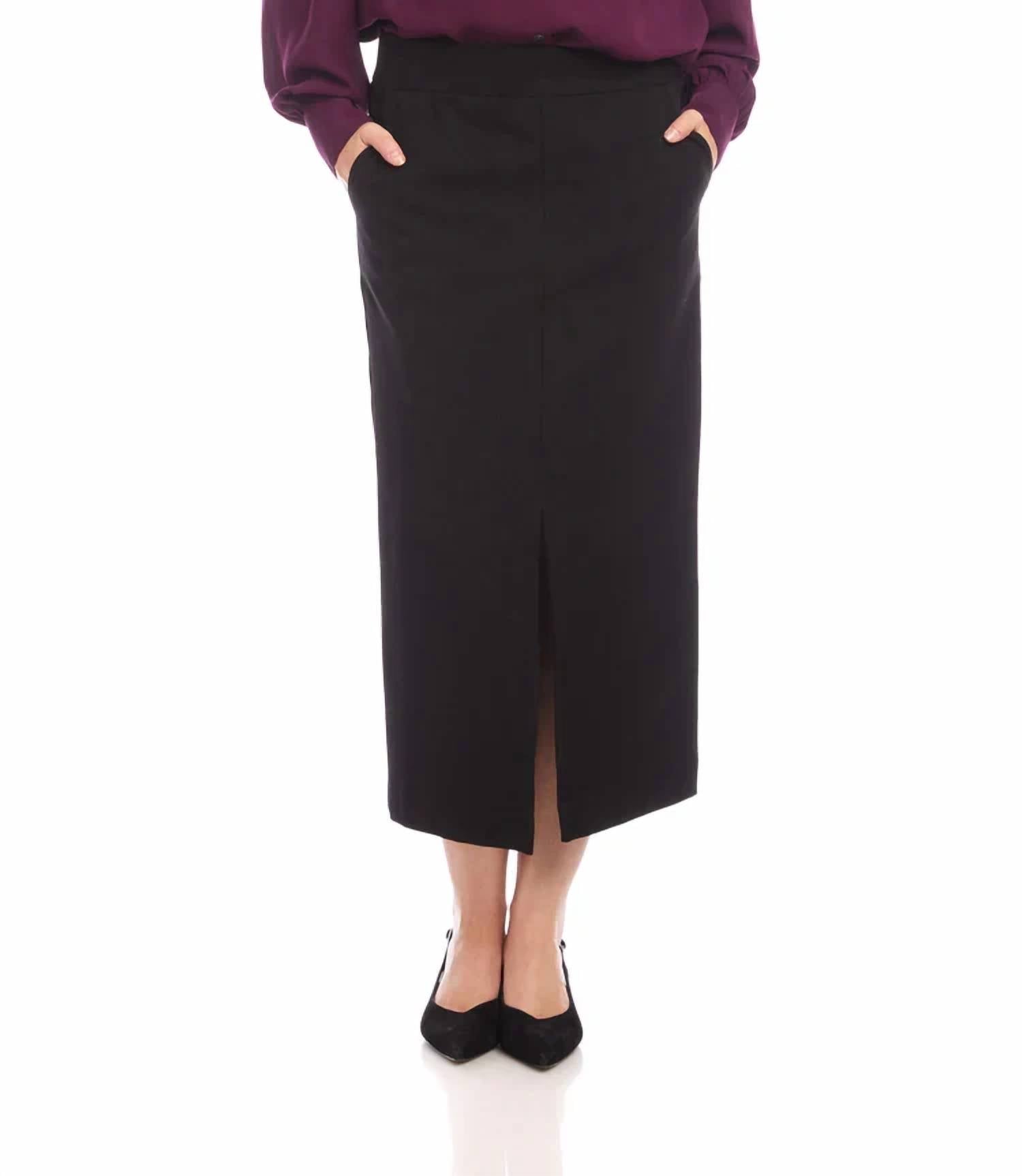 Karen Kane - Lizabeth Front Slit Skirt