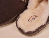 Brunch - Women's Essential Suede Shearling Slippers