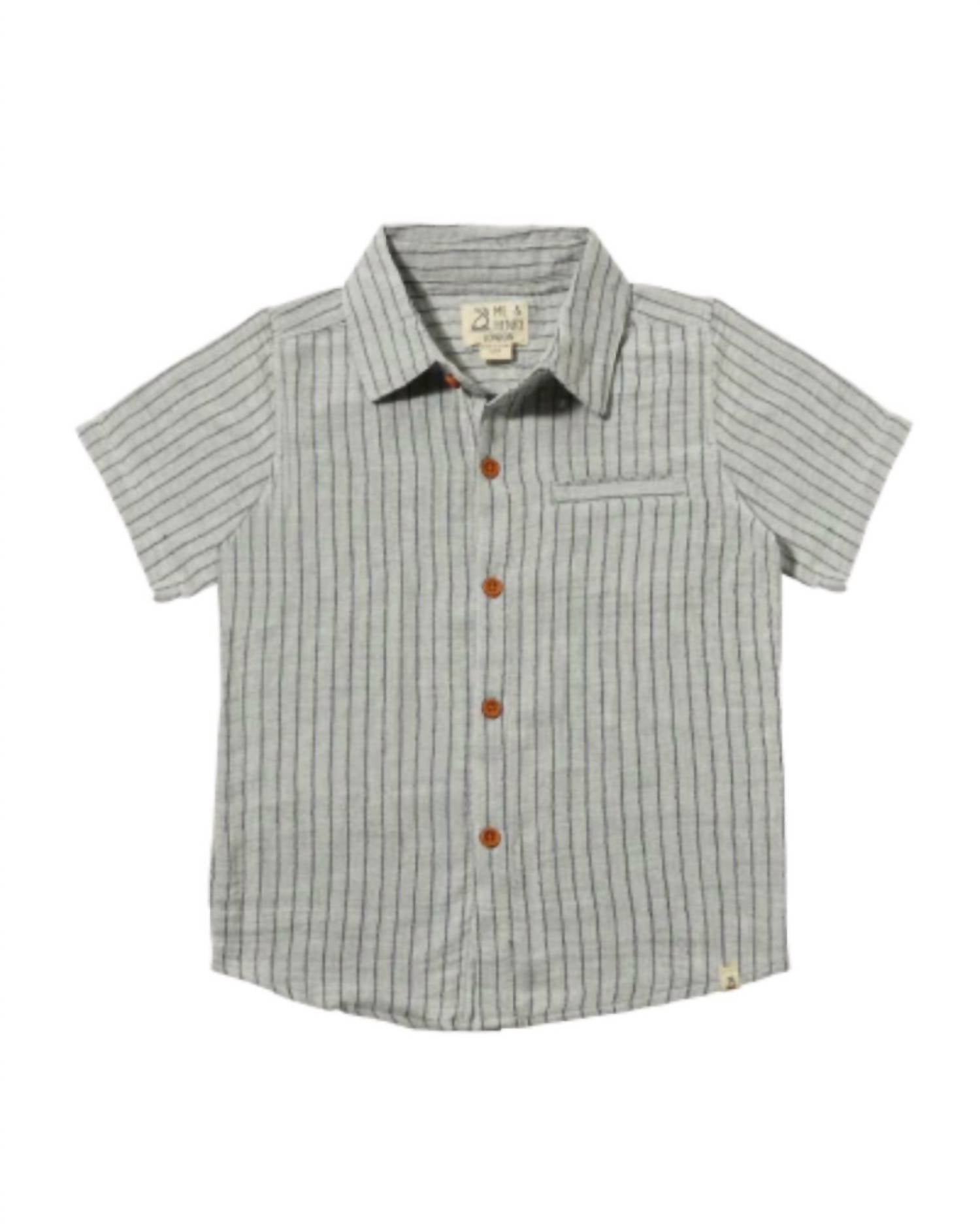 Me & Henry - Boy's Newport Woven Gauze Shirt