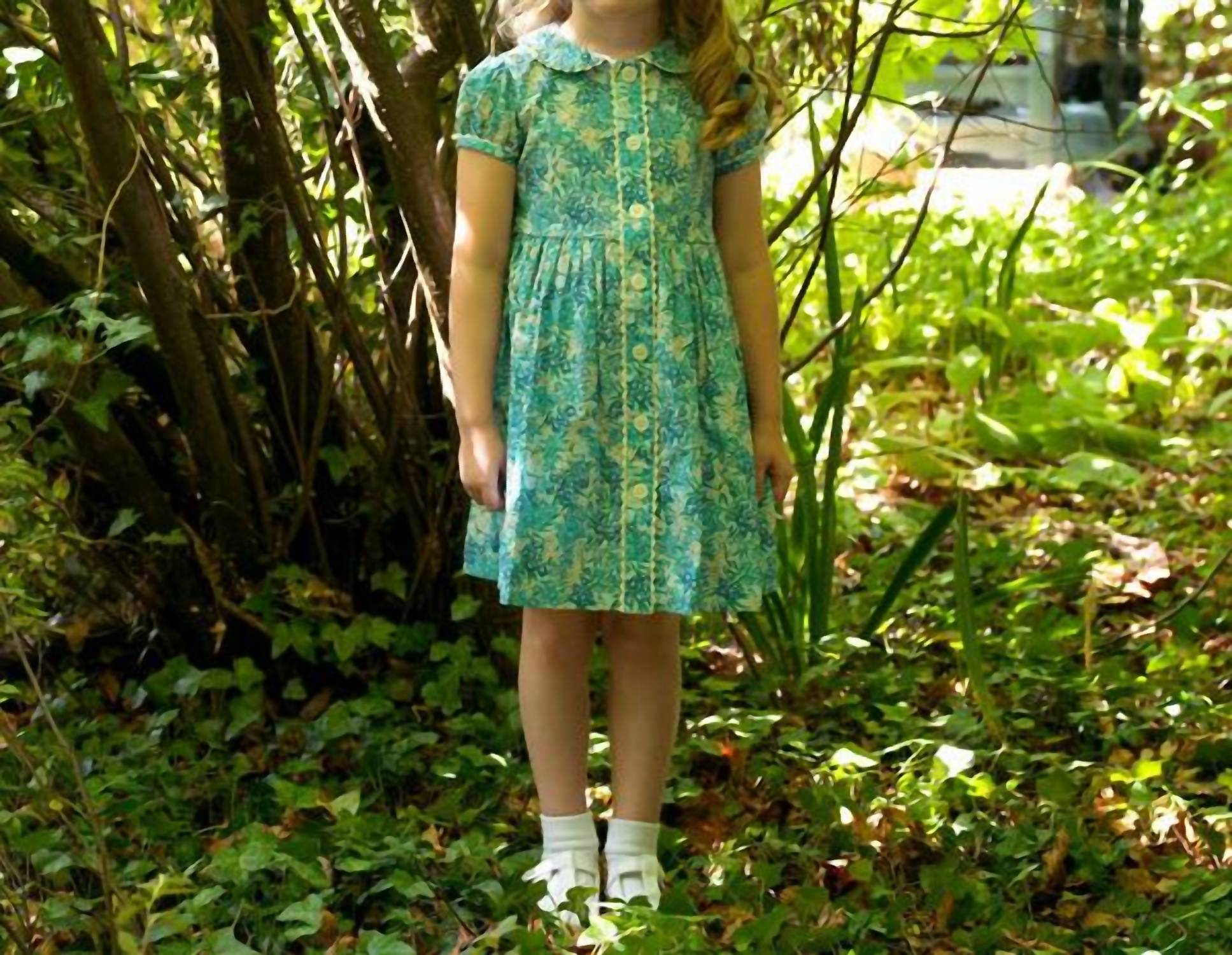Rachel Riley - Floral Button Front Dress