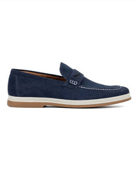Vintage Foundry Co. Men's Menahan Penny Loafer in blue - men's loafer