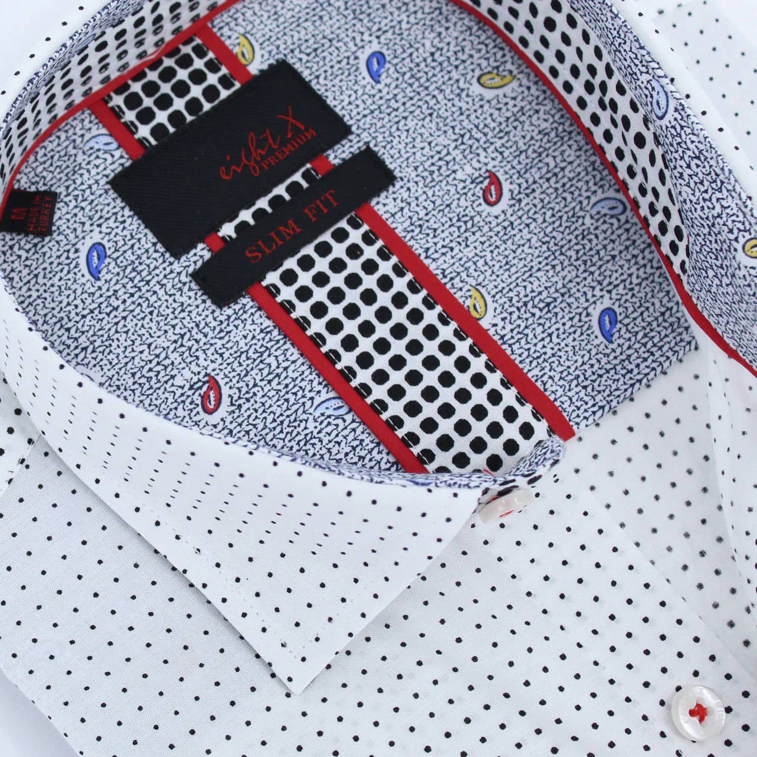 Eight X - Polka Dot Button Down Shirt