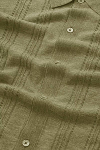 NN07 Thor Short Sleeve Cardigan in evergreen - men's sweater - view 6