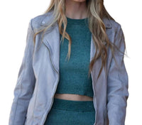 Mauritius - Sofia RF Leather Jacket