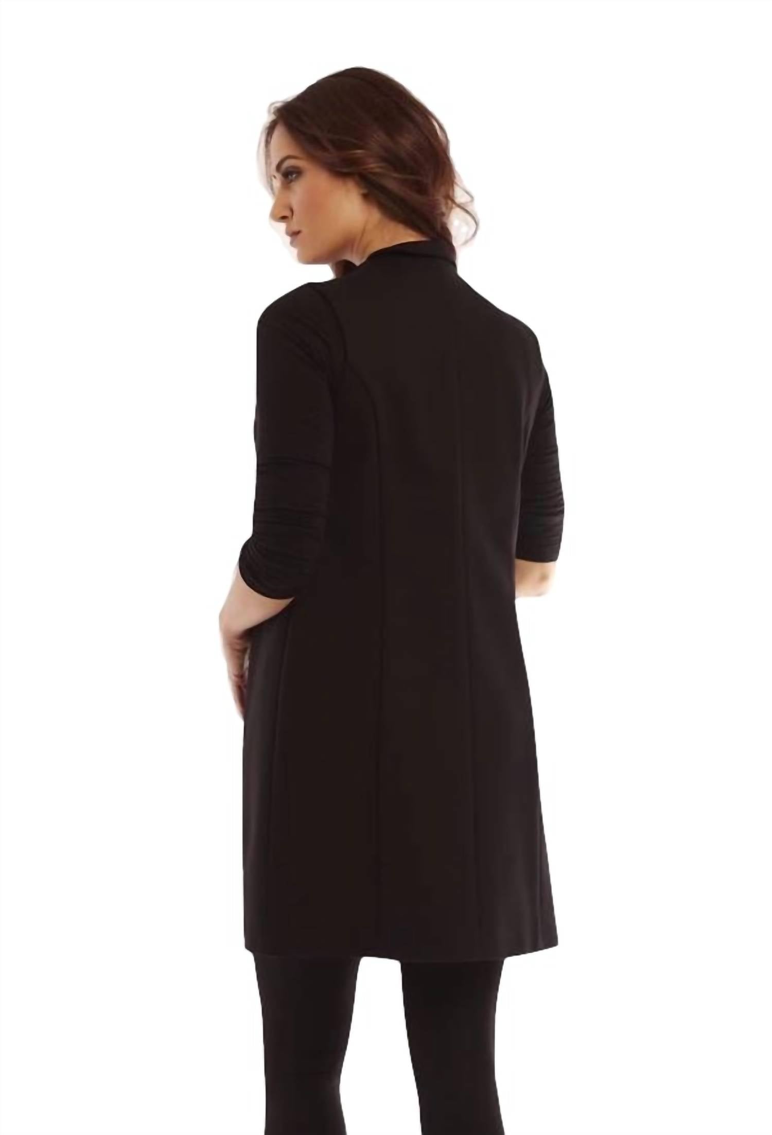 Long 3 Zipper Vest