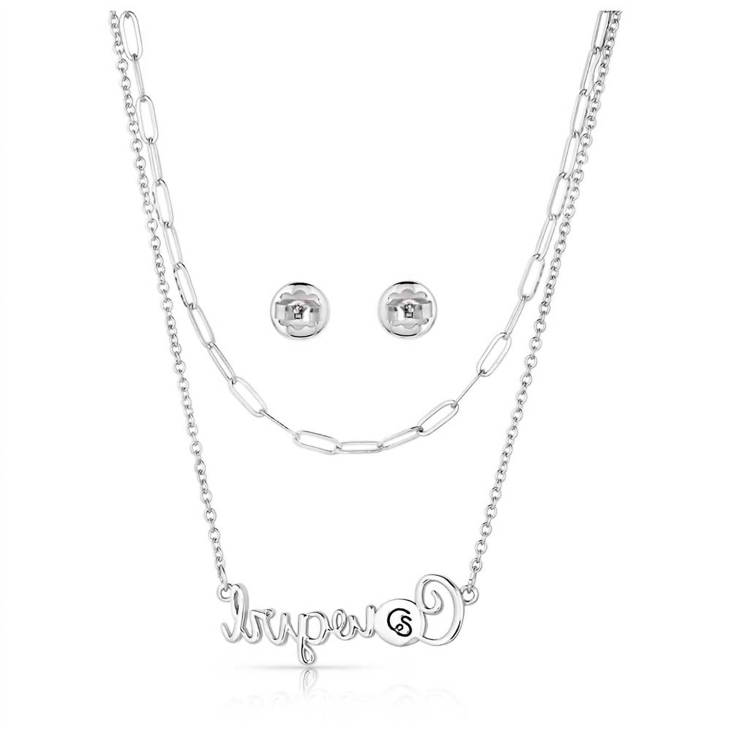 Montana Silversmiths Women's Essentials Jewelry Set in turquoise - women's jewelry - detail view