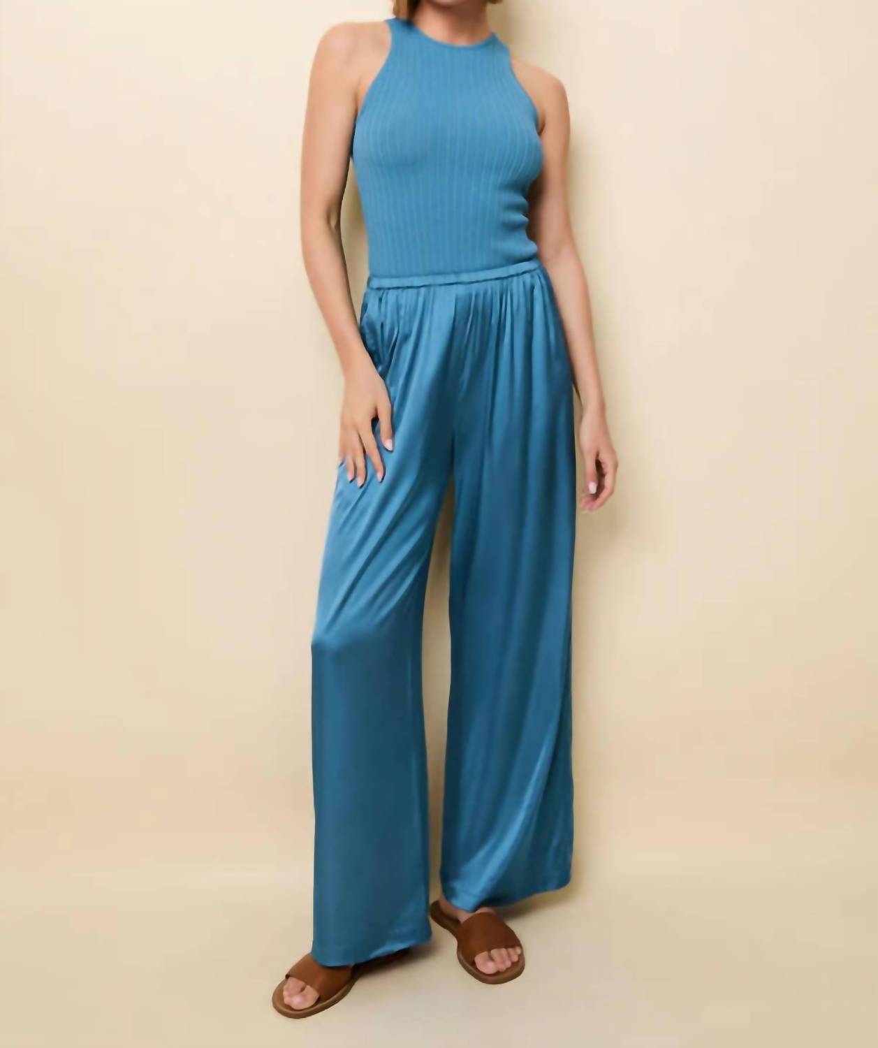 Solid & Striped - Monaco Satin Pant