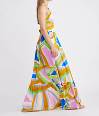 Self Contrast - Isolde Maxi Dress
