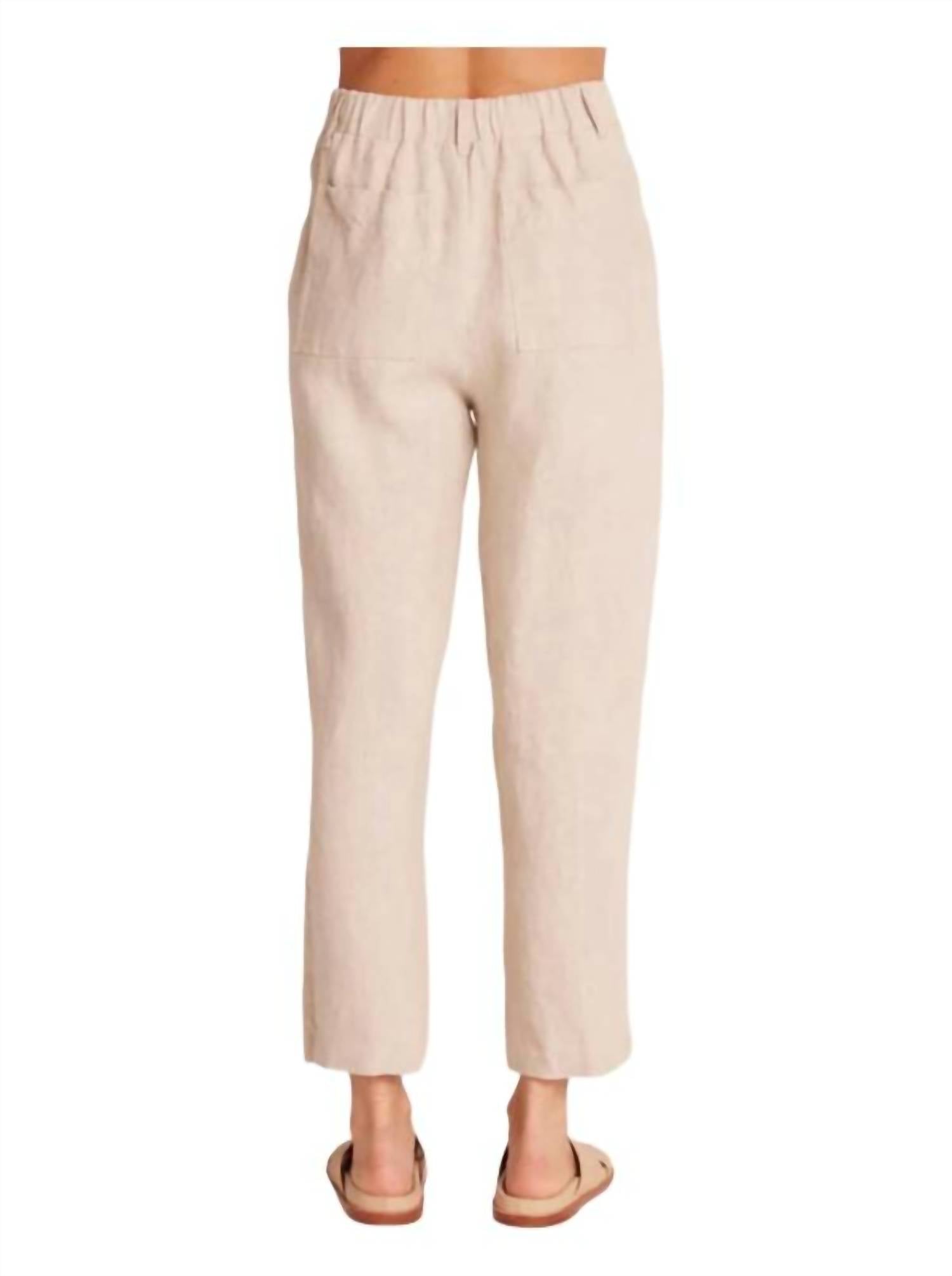 Bella Dahl - relaxed linen trouser