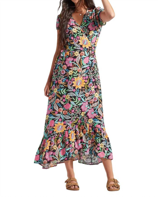 Tribal - FLORAL MAXI WRAP DRESS