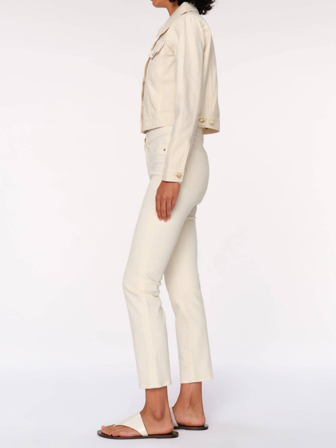 Dl1961 - Women'S - Mara Straight Mid Rise Instasculpt Anke Jeans